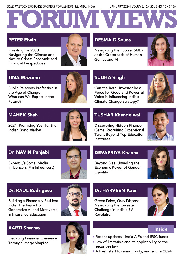 Bombay Stock Exchange Brokers Forum January 2024